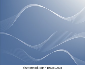 3D line background
