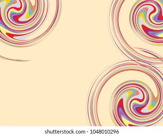 3D line background