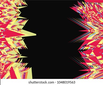 3D line background