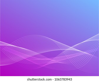 3D line background