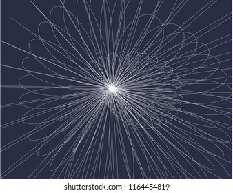 3D line background