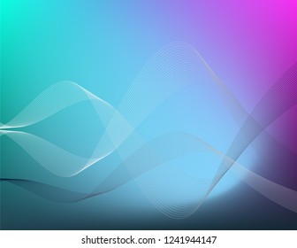 3D line background