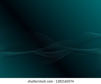 3D line background