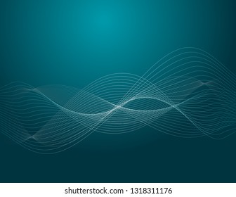 3D line background