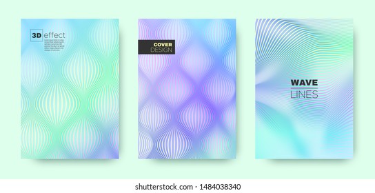 3d Line Banner. Wave Fluid Shape. Pastel Abstract Background. Gradient Distorted Texture. Gradient 3d Line Banner. Wave Flow Poster. Pastel Dynamic Background. Blue 3d Line Halftone Texture.