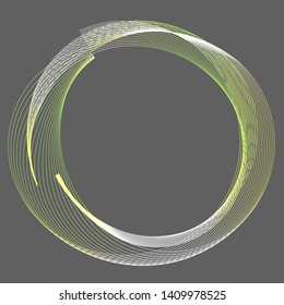 3D line frame bright background