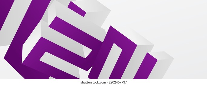 Fondo abstracto geométrico creativo de 3d línea. Plantilla de negocios de moda para tecno para papel de pared, banner, fondo o aterrizaje