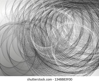 3D line grey background