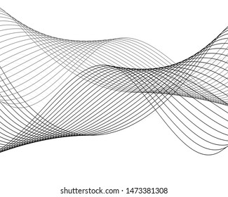 3d Line On White Background Stock Vector (Royalty Free) 1473381308 ...