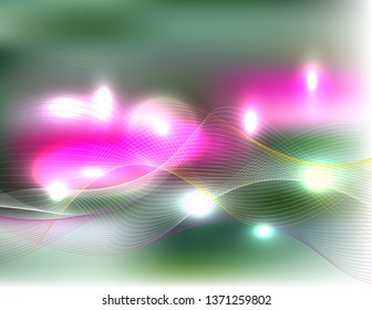 3D line shine background