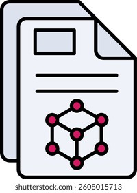 3d Line vector Icon Design