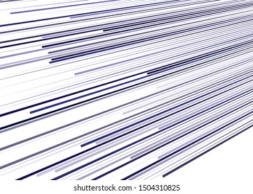 3d lines pattern in perspective. Oblique, slanting stripes. Diminishing parallel, straight skew strips, streaks texture.Asymmetric dynamic lines abstract geometric illustration. Lineal, linear element