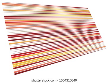 3d lines pattern in perspective. Oblique, slanting stripes. Diminishing parallel, straight skew strips, streaks texture.Asymmetric dynamic lines abstract geometric illustration. Lineal, linear element