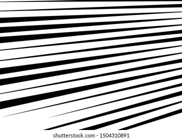 3d lines pattern in perspective. Oblique, slanting stripes. Diminishing parallel, straight skew strips, streaks texture.Asymmetric dynamic lines abstract geometric illustration. Lineal, linear element
