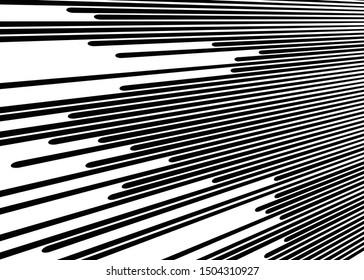 3d lines pattern in perspective. Oblique, slanting stripes. Diminishing parallel, straight skew strips, streaks texture.Asymmetric dynamic lines abstract geometric illustration. Lineal, linear element