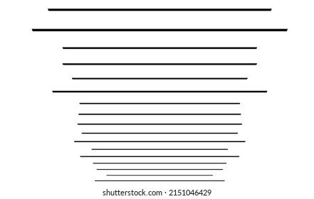 3D lines in perspective, Angled, slanting, oblique and diagonal lines, stripes vector design element