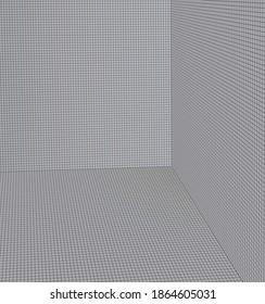 3D lines space. vector illustration