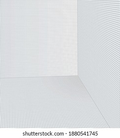 3D lines space. vector illustration