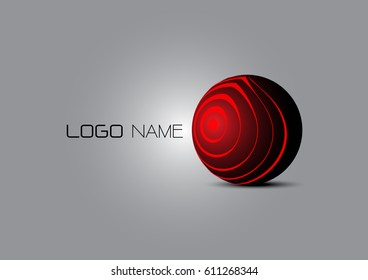3D Logo Abstract illustration	