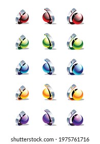 3d i logo design technology