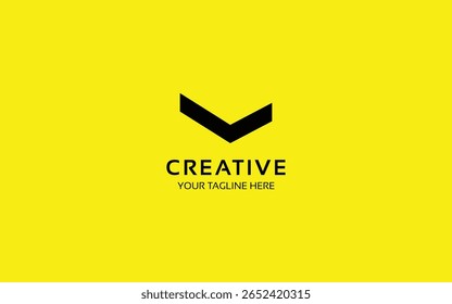 Modelo de design de logotipo 3D com letra L para sua empresa ou marca