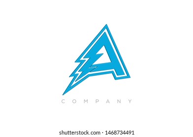 3D logo. 3D letter A logo.