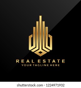 3D logo luxury real estate