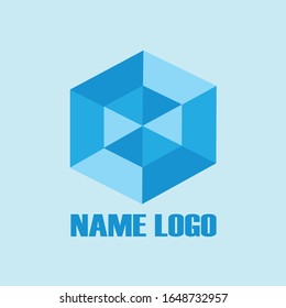 3d logo, the logo is suitable for the trademark logo