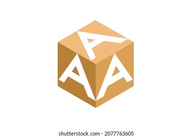 3D Logo Vector. A Logo Design. 3D Logo Design. 3D Letters. Letter Logo. Design