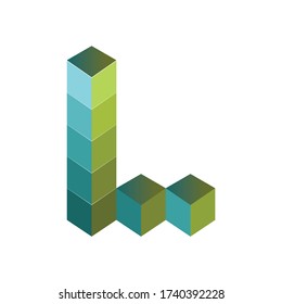 3D Logo Vector. L Logo Design. 3D Logo Design. 3D Letters. Letter Logo. Design