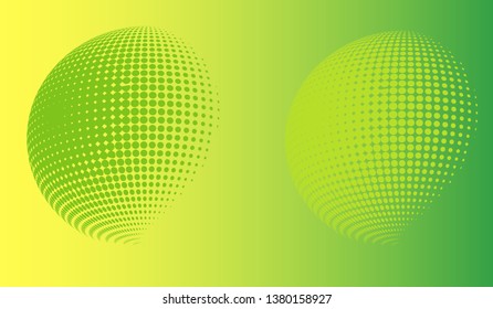 3D logotype round, design color is color