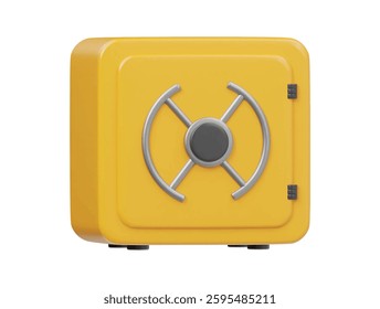 3d loker icon render illustration