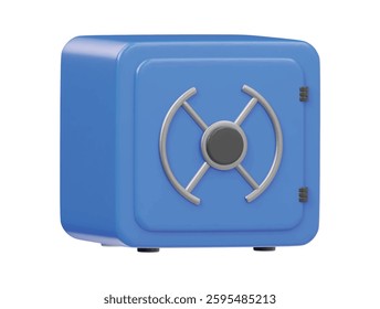 3d loker icon render illustration