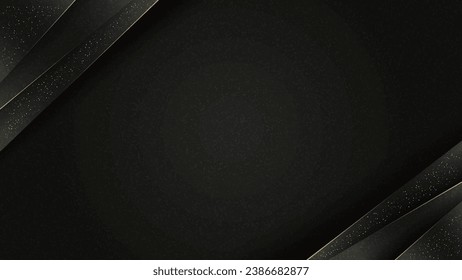 3D Luxurry Background with Sparkle Effect