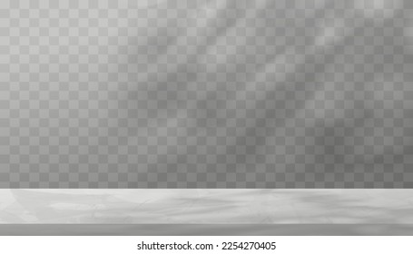 3d Mable background display with shawdow leaves overlay on cement Grey wall room,Transparent light of branches leaf,Concept for Organic Cosmetic product presentation,Sale,Online shop in Spring,Summer