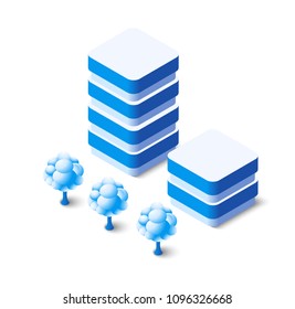 3d map of city on white design street town buildings modern urban house and skyscrapers. Vector isometric illustration of flat style for concept business background.