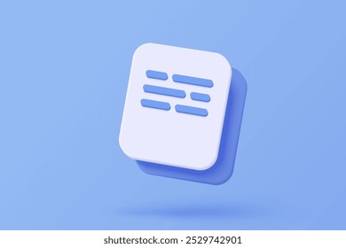 Dados de mídia 3D com biblioteca de vídeo e galeria de fotos. Pesquisando arquivos de imagem e vídeo no banco de dados. Gerenciamento de documentos flexível, formulário de documento, conceito de documentos compostos. ilustração de renderização de vetor de ícone de arquivo 3d