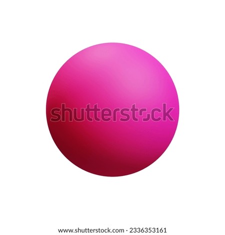 3d memphis of vibrant ball shape. Abstract memphis 3d assets in bright colors. Eccentric Memphis Pattern. Isolated on a white background