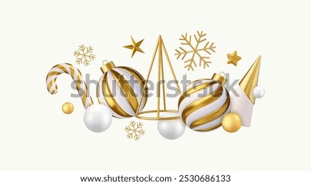 Similar – Image, Stock Photo White ribbon with star print knotted to a garden fence.