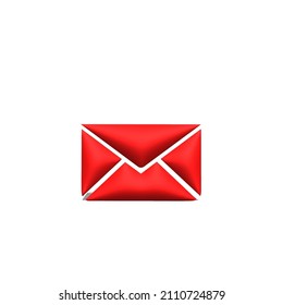 3d message icon design illustration