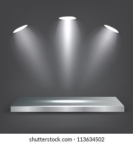 3d Metal Shelf