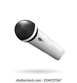 3d microphones. simple 3d, can be used as your design element