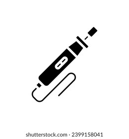 3D Mini Grinder Outline Icon Vector Illustration