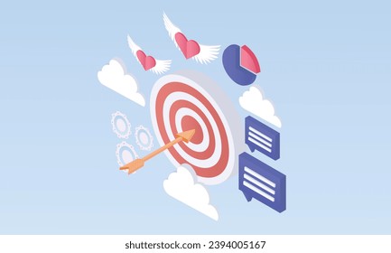 3d minimale Seo-Optimierung und smm-Konzept. Digitales Marketing, smm digitale Web-Technologie. SEO-Optimierung, Webanalyse und Seemarketing-Konzept.auf pastellfarbenem Hintergrund