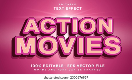 Vecteur Stock action movies rubber stamp | Adobe Stock