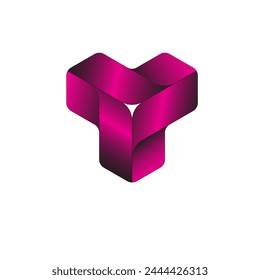 3D minimalistisches spezielles Logo-Design