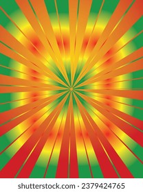 3d Mix color Gradient burst background, Vector Illustration Abstract Editable image