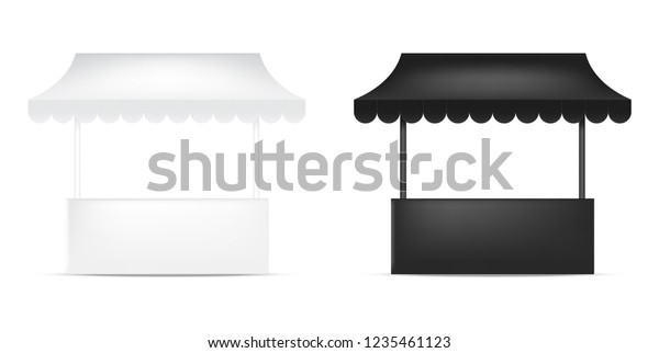 Download 3d Mock Realistic Shelf Display Pop Stock Vector Royalty Free 1235461123