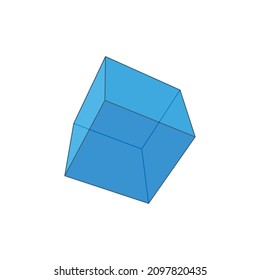 3D model of cube shape