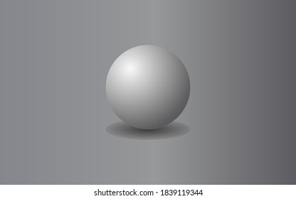 3d model metalic ball, for motion graphic or background 